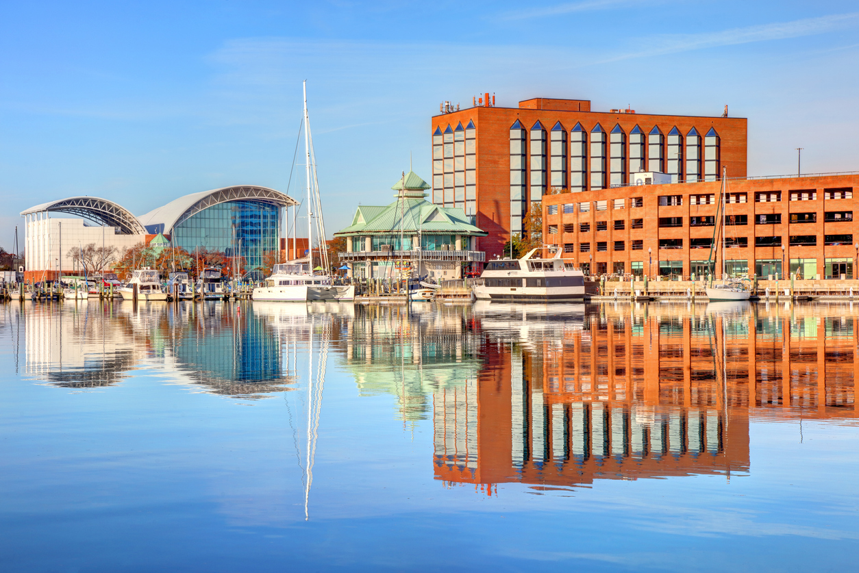 Panoramic Image of Hampton, VA